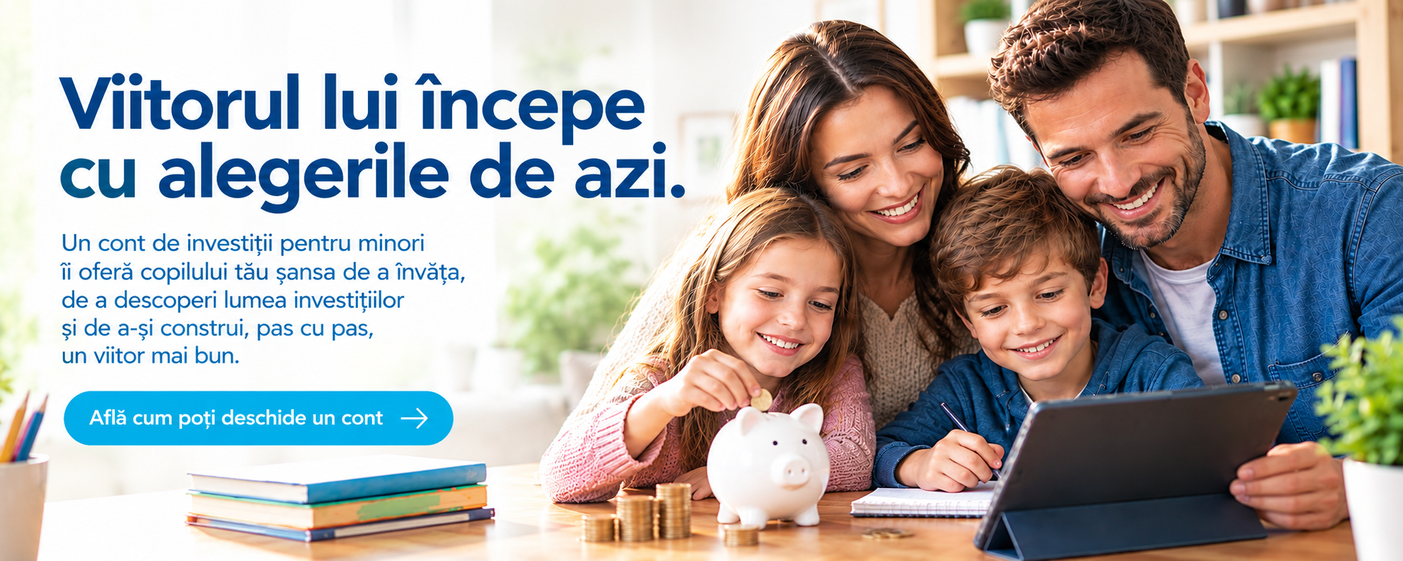 cont de investitii pentru copilul tau